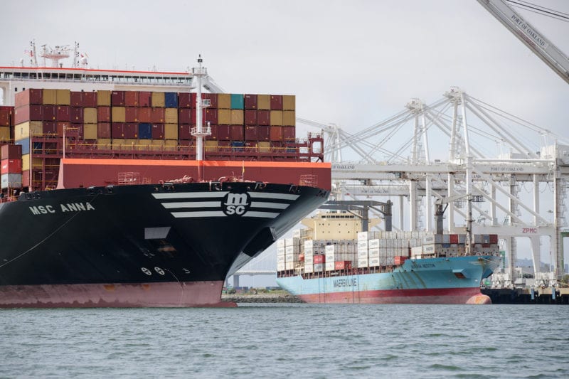 Photo: MSC Anna container ship